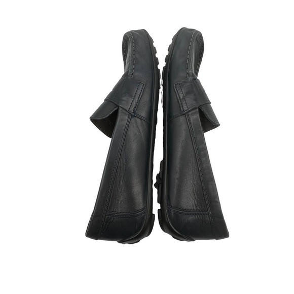 GEOX Blue Flat Penny Loafer Driving Shoes Size 39 Women's - Picture 7 of 9